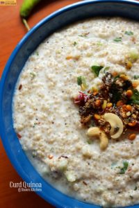 curd quinoa recipe