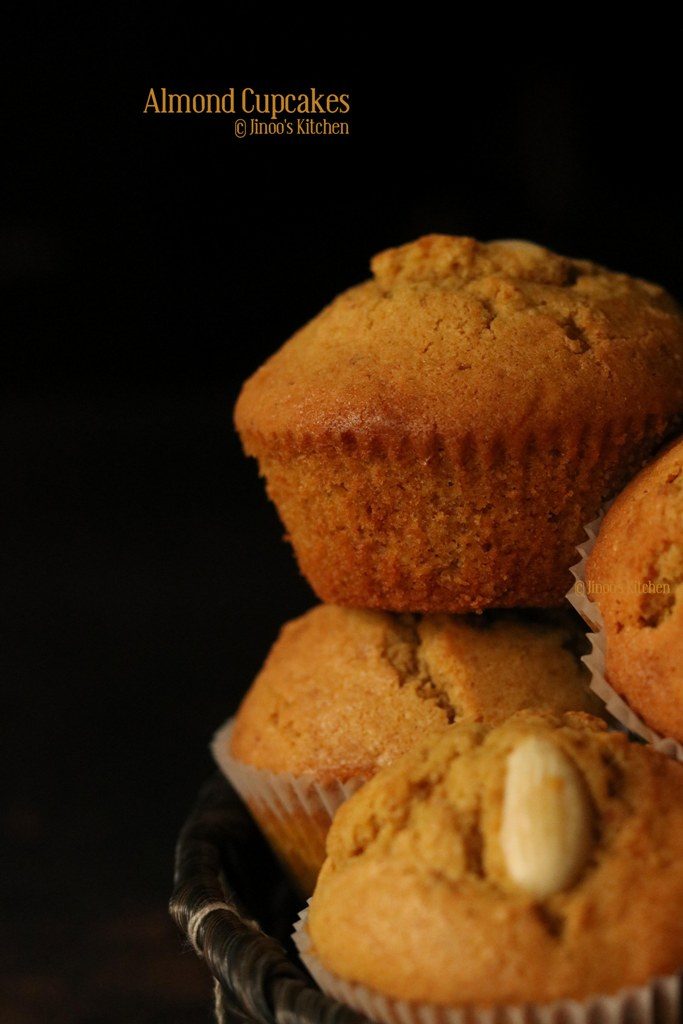 Easy Almond cup cakes recipe