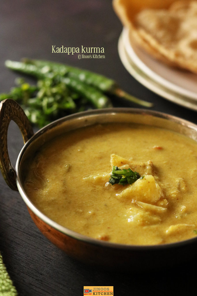 kumbakonam kadappa recipe kadappa kurma recipe