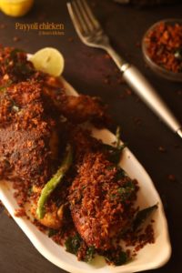 payyoli chicken fry recipe kerala style