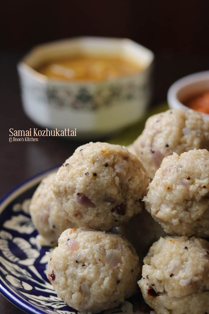 samai kozhukattai recipe little millet kozhukattai