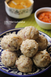 samai kozhukattai recipe little millet kozhukattai