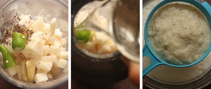 vazhaithandu mor recipe | Banana stem buttermilk recipe