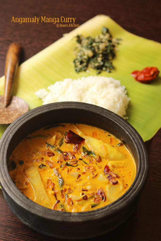 Angamaly Manga curry recipe | Raw Mango curry