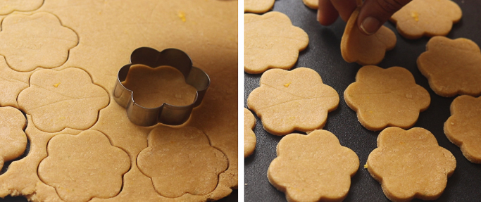 Wheat honey cookies recipe