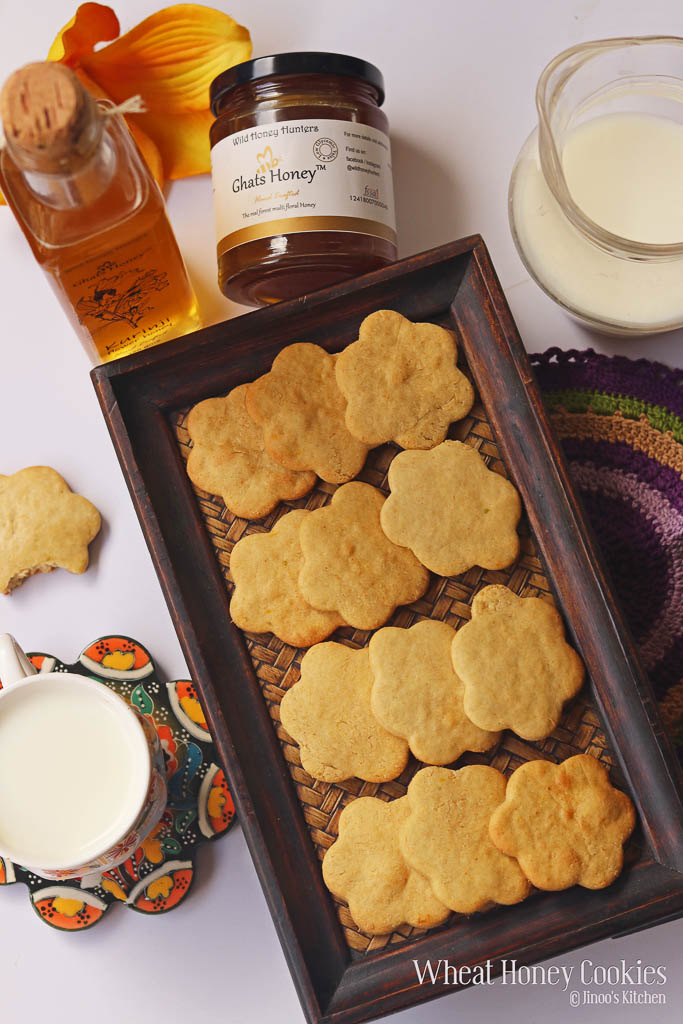 Wheat honey cookies recipe | Wheat cookies recipe