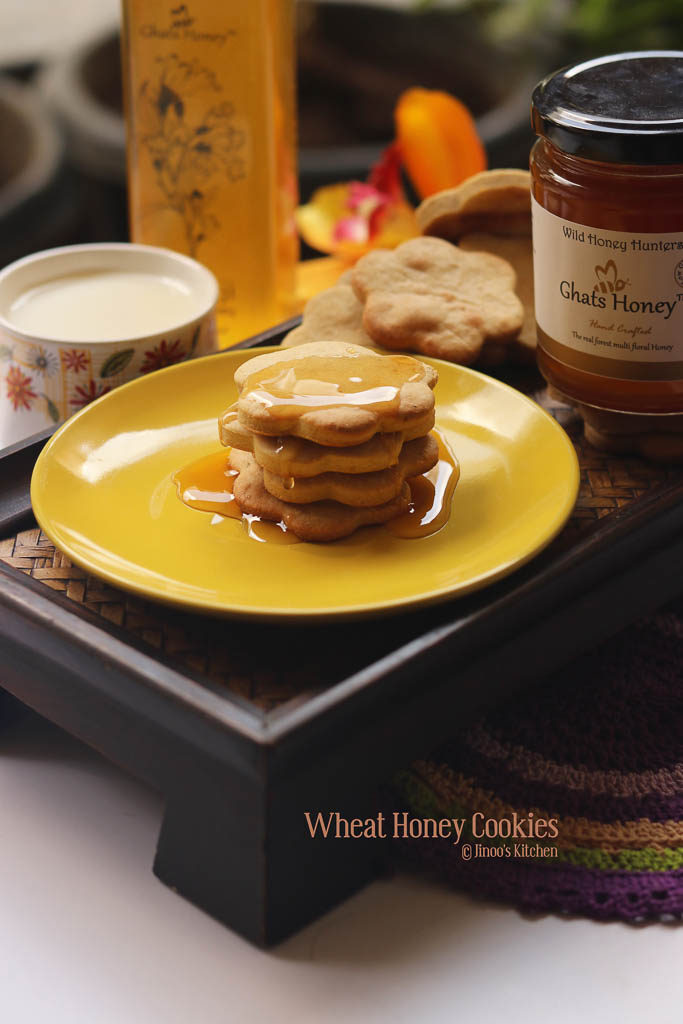 Wheat honey cookies recipe