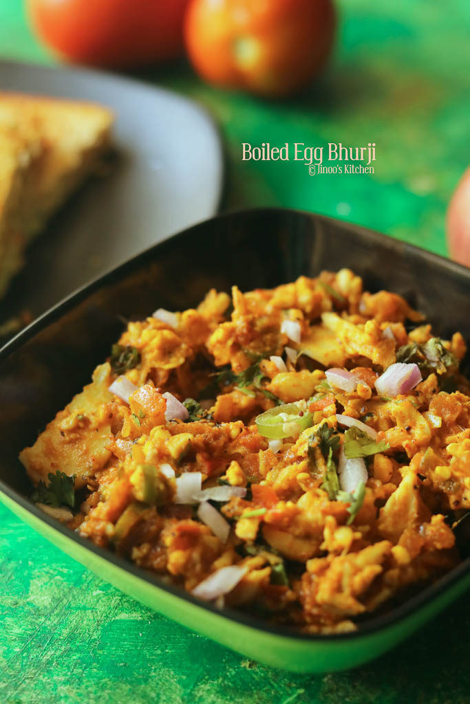 boiled egg bhurji recipe