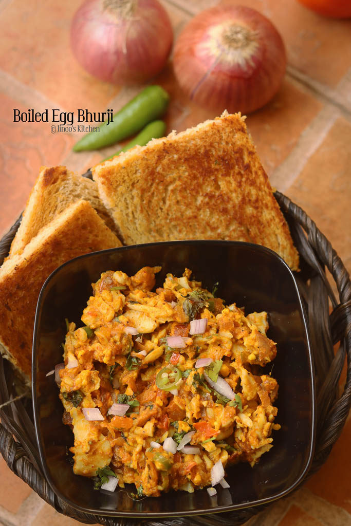 boiled egg bhurji recipe