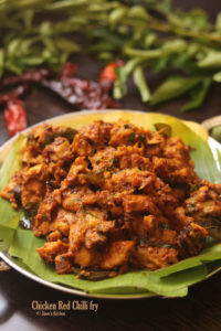 spicy chicken fry recipe Kerala style