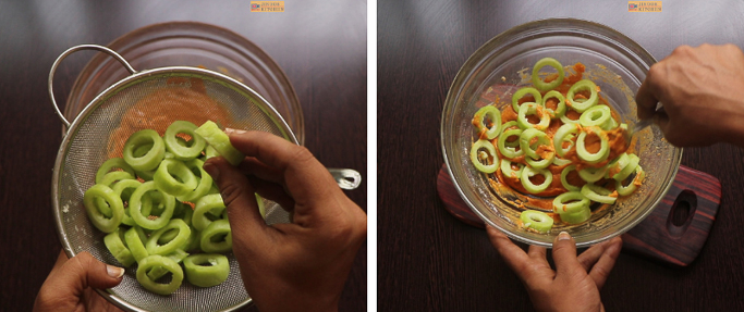 step 5 snake gourd rings recipe