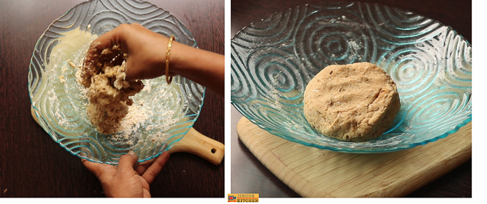 wheat dumplings in coconut sauce