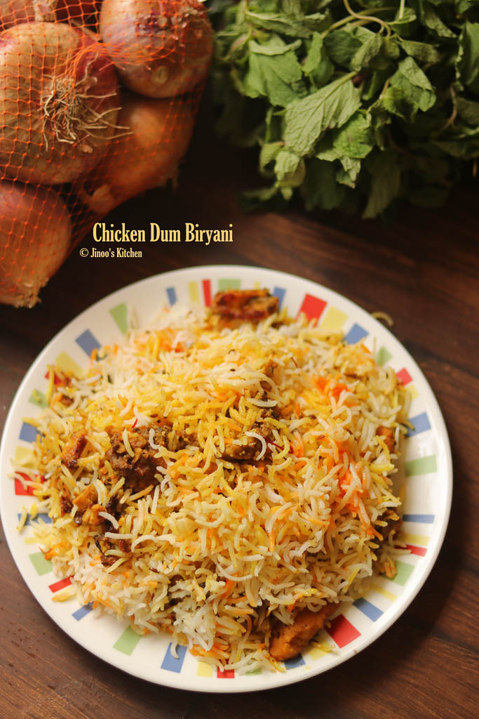 Chicken Dum Biryani – Easy and perfect dum biryani recipe