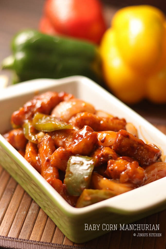 baby corn manchurian recipe