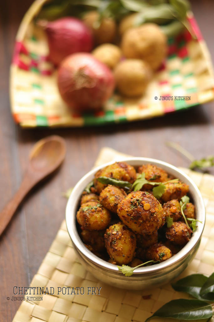 Chettinad potato fry recipe | Baby potato roast