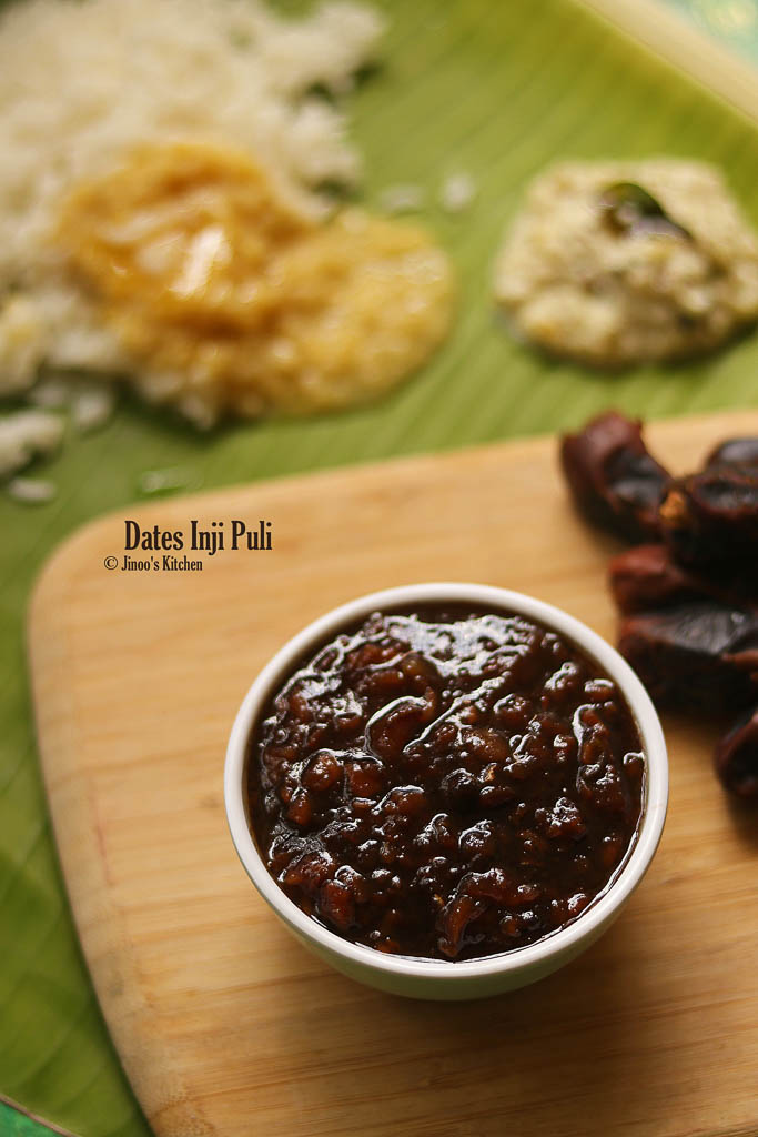 Dates Inji puli recipe | Puli Inji curry with dates