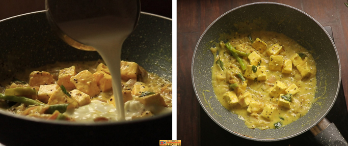 paneer moilee recipe