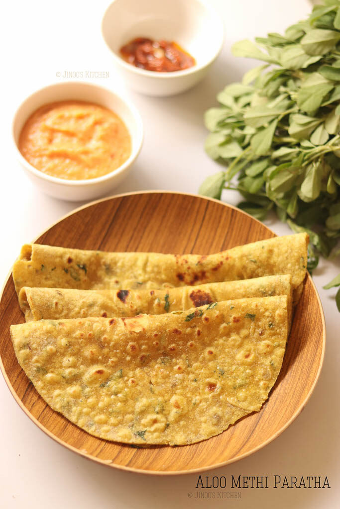 How to make aloo methi paratha recipe