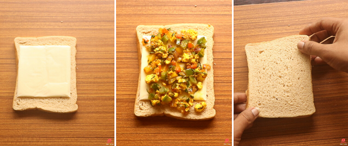 paneer sandwich recipe