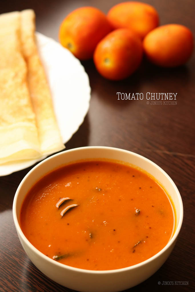 Tomato chutney recipe | thakkali chutney