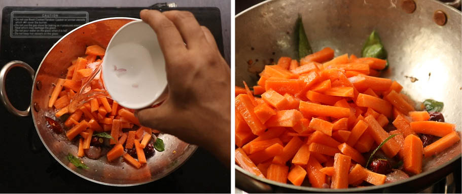 carrot mezhukkupuratti recipe