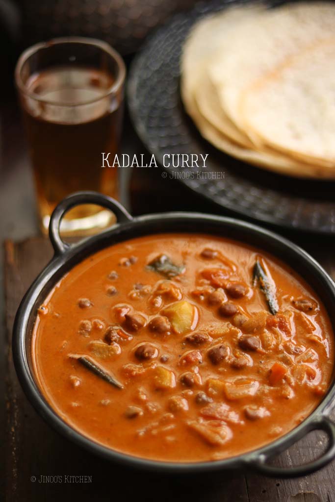 Kadala curry recipe | varutharacha kadala curry
