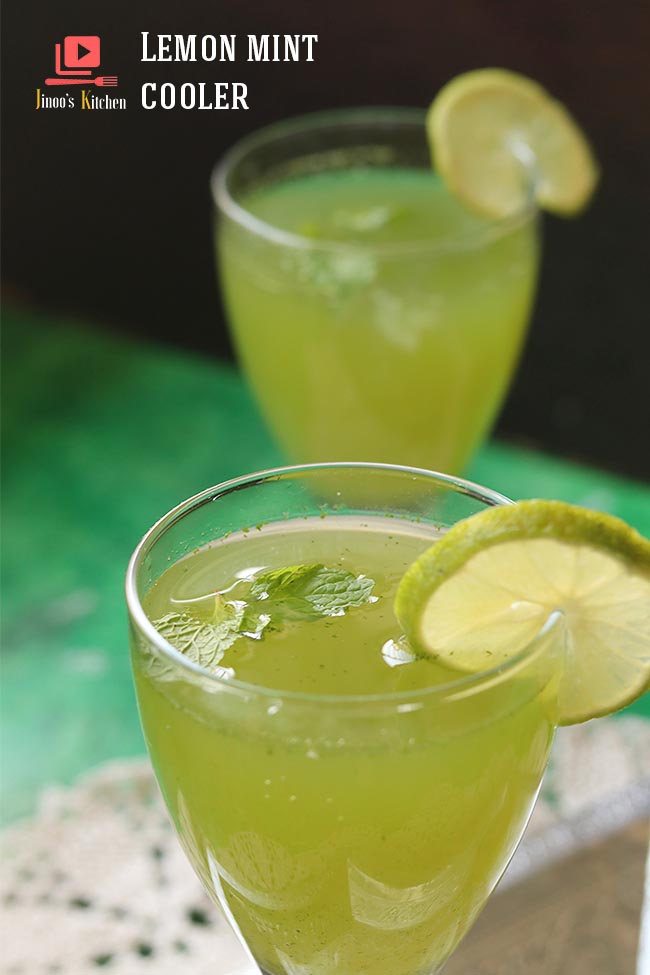 lemon mint cooler recipe