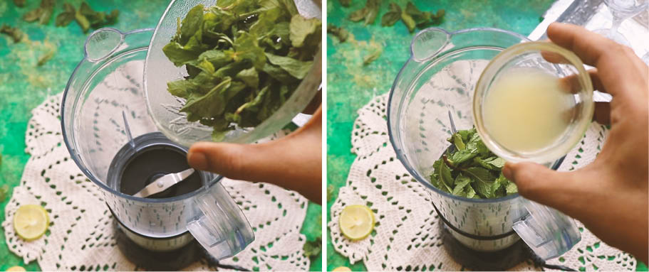 lemon mint cooler recipe