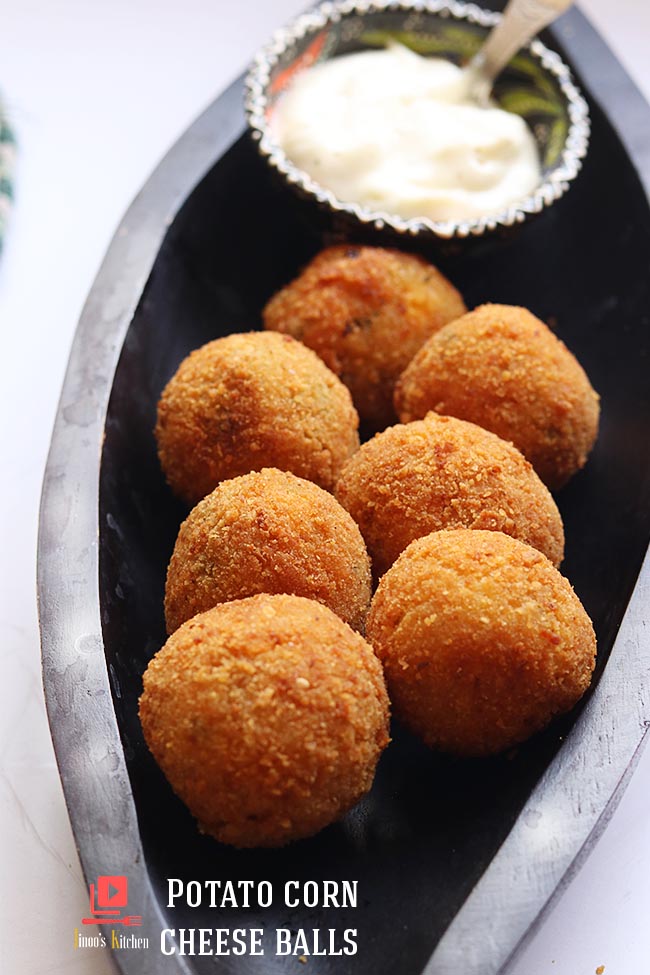 Potato cheese balls recipe | fried cheese balls