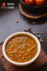 ragda recipe Ragda curry for chaat