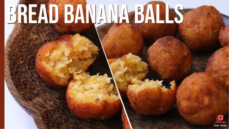 Banana bread balls – Ripe banana snacks