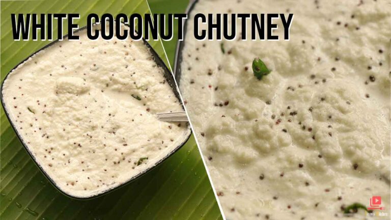 Hotel coconut chutney | White coconut chutney