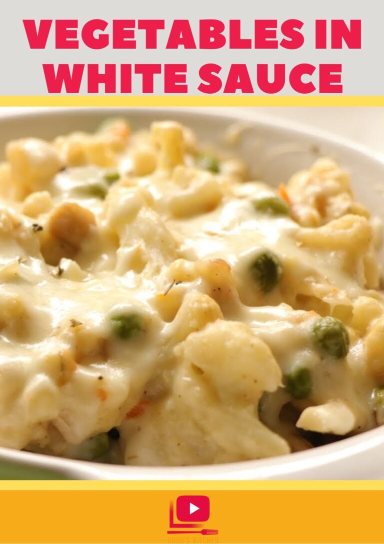vegetables in white sauce recipe