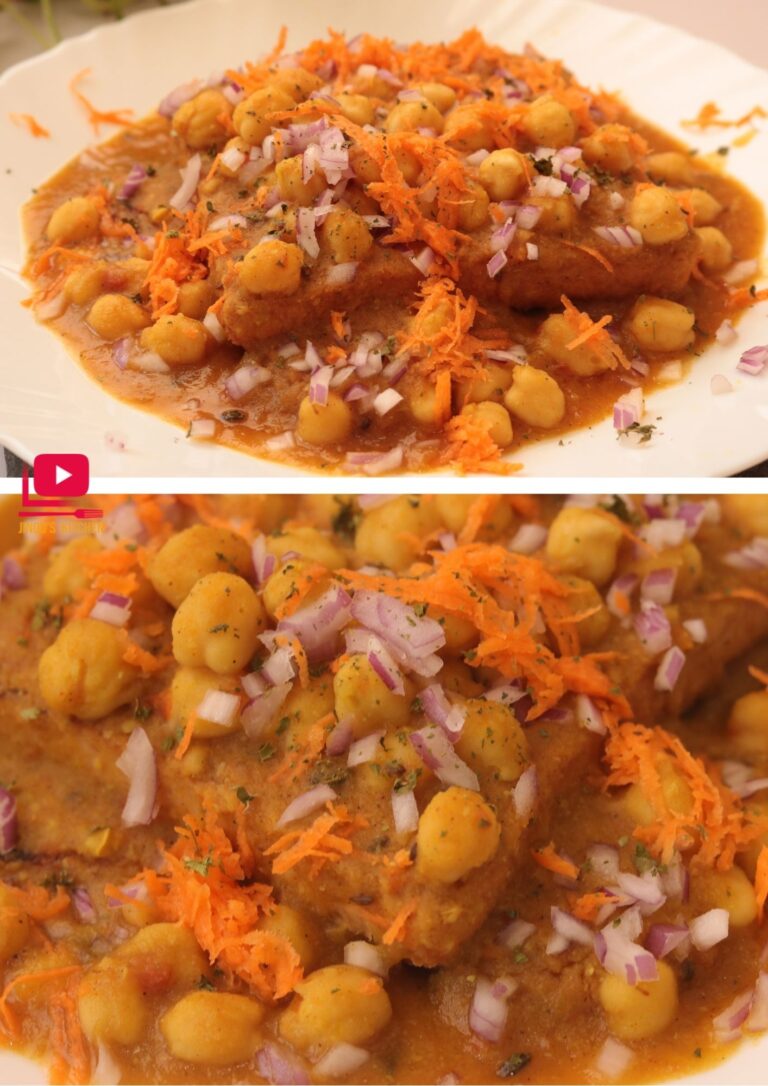 Bread Channa chaat recipe ( Chole Bread snacks)