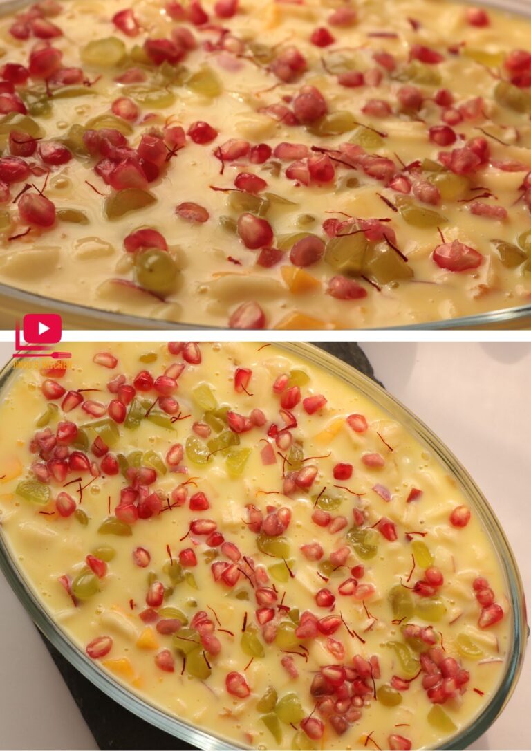 Custard Recipe |  fruit custard recipe | fruit salad with custard recipe | Ramzan special