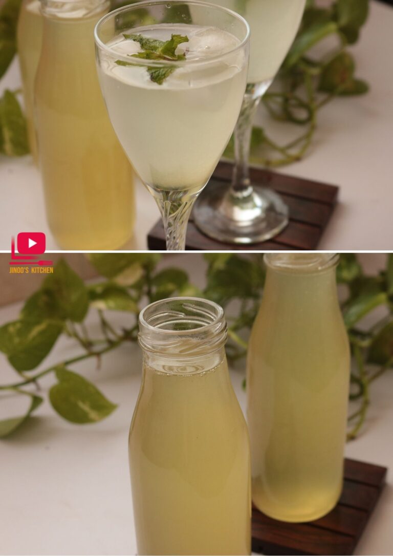 How to make Lemon squash at home | Easy homemade lemonade syrup recipe