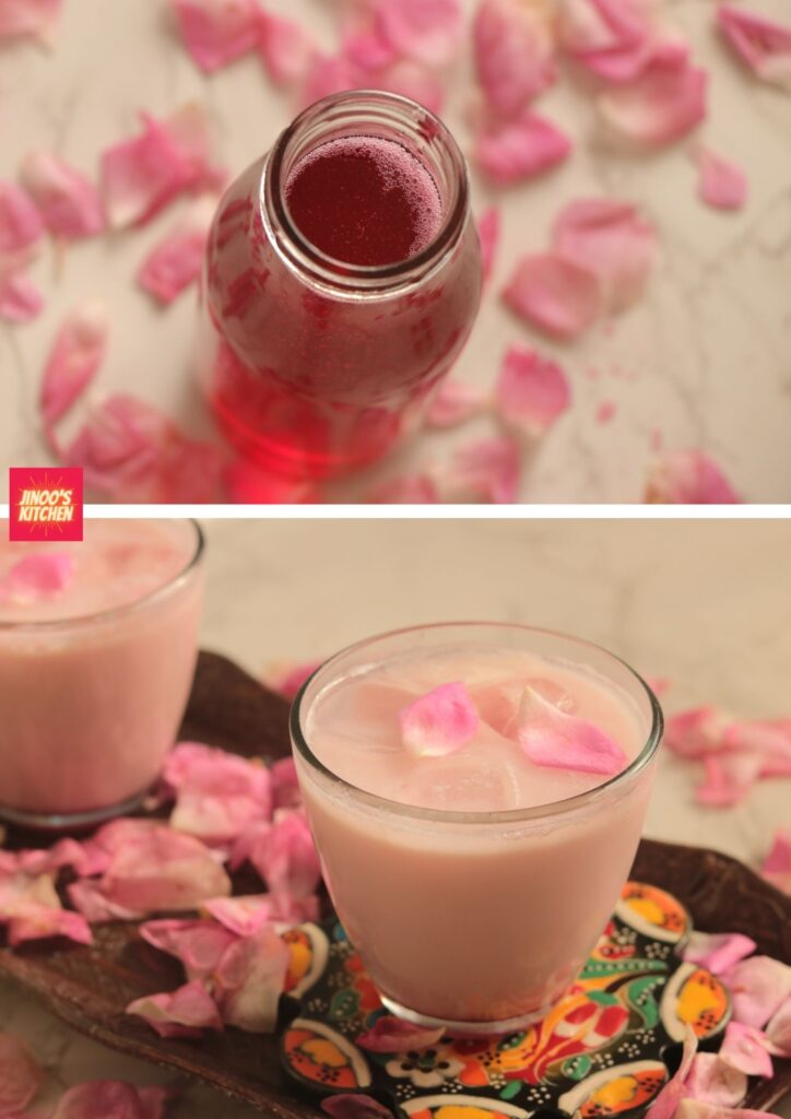 Rose milk syrup recipe
