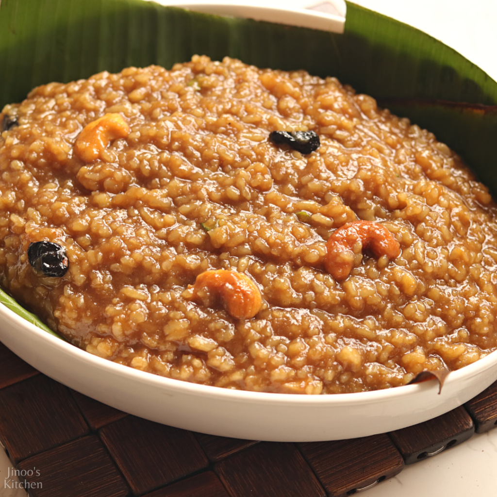 sakkarai pongal recipe