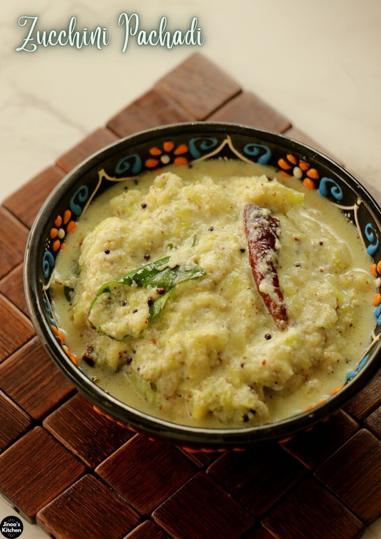 Zucchini Pachadi Kerala Style – Simple Healthy Curd Side Dish | Zucchini recipes healthy Indian style
