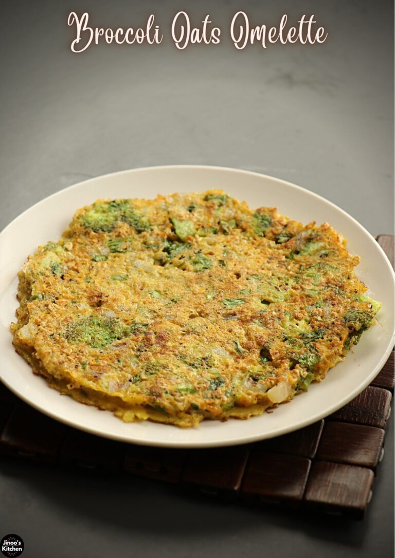 Healthy Oats & Broccoli Omelette | Breakfast Recipe for Weight Loss