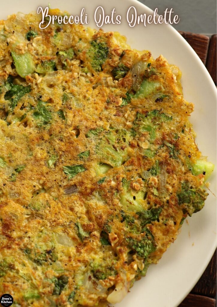 oats and broccoli omelette recipe