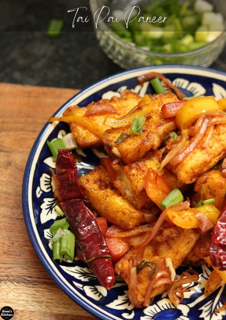 Tai Pai Paneer: Sweet & Spicy Indo-Chinese Fusion Starter Recipe!