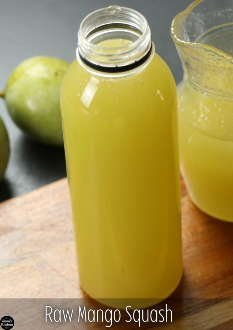 Homemade Raw Mango Squash and Raw Mango Punch: Summer Drink Recipes with Mango