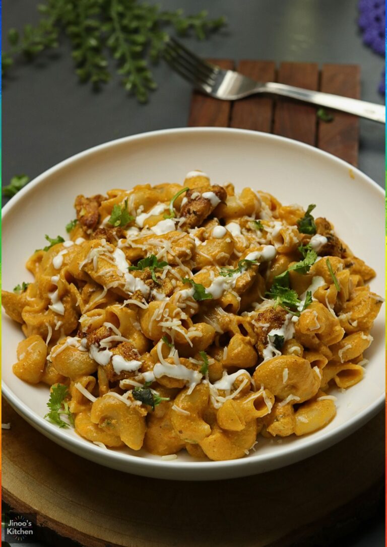 How to Make Butter Chicken Pasta – Creamy Spicy Indian Style Fusion Recipe