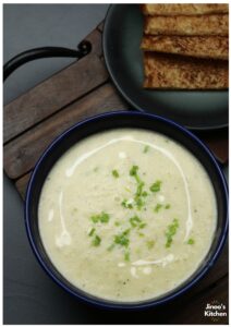 potato leeks soup jinooskitchen