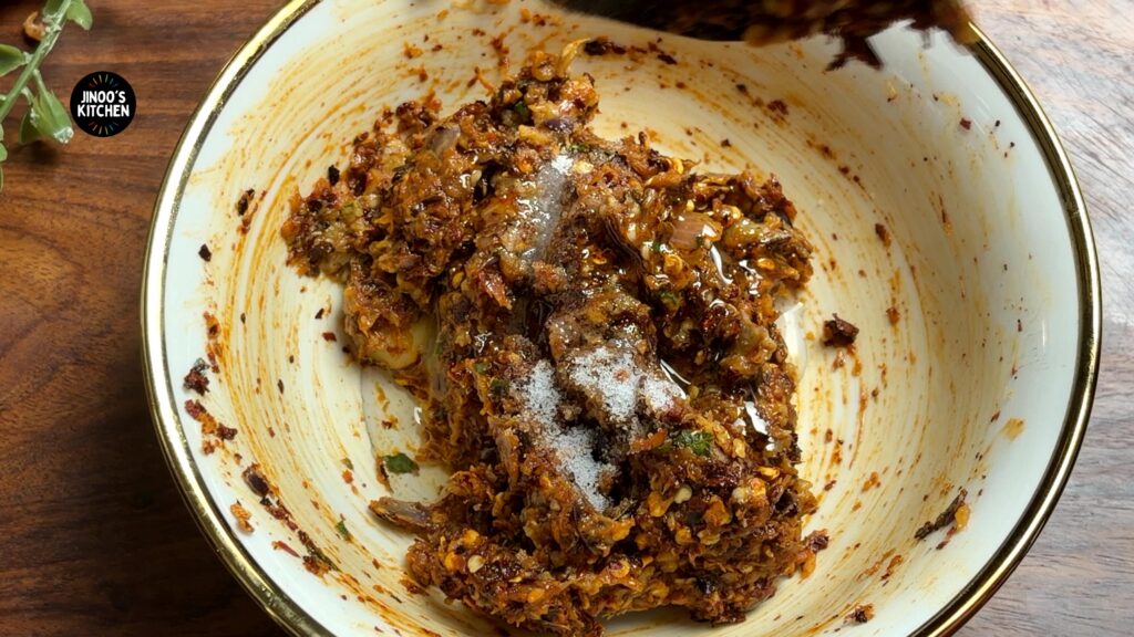 add coconut oil (optional)